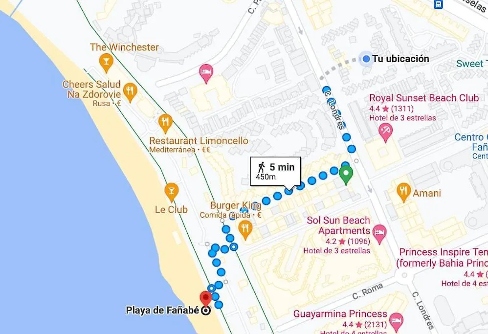 Beach, Shopping A Few Meters Away Costa Adeje İspanya